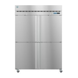 Hoshizaki  R2A-HS, Refrigerator, Two Section Upright, Half Stainless Doors with Lock