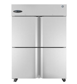 Hoshizaki  CR2S-HS, Refrigerator, Two Section Upright, Half Stainless Doors