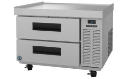 Hoshizaki CRES36, Refrigerator, Single Section Equipment Stand Prep Table, Stainless Drawers