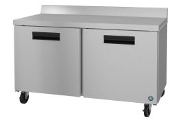 Hoshizaki CRMF60-W, Freezer, Two Section Worktop, Stainless Doors