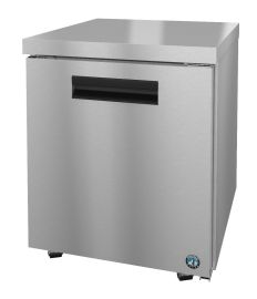 Hoshizaki CRMR27-LP, Refrigerator, Single Section Undercounter, Stainless Door