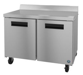 Hoshizaki CRMR48-W, Refrigerator, Two Section Worktop, Stainless Doors