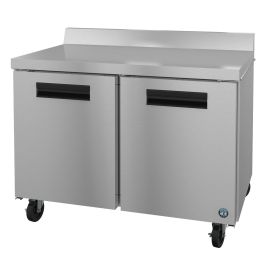 Hoshizaki WR48A, Refrigerator, Two Section Worktop, Stainless Doors