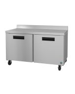 Hoshizaki CRMF60-W, Freezer, Two Section Worktop, Stainless Doors