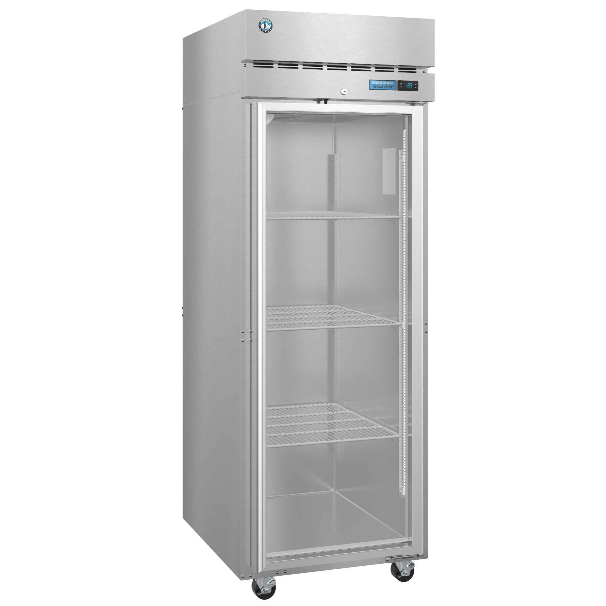 Hoshizaki R1A-FG, Refrigerator, Single Section Upright, Full Glass