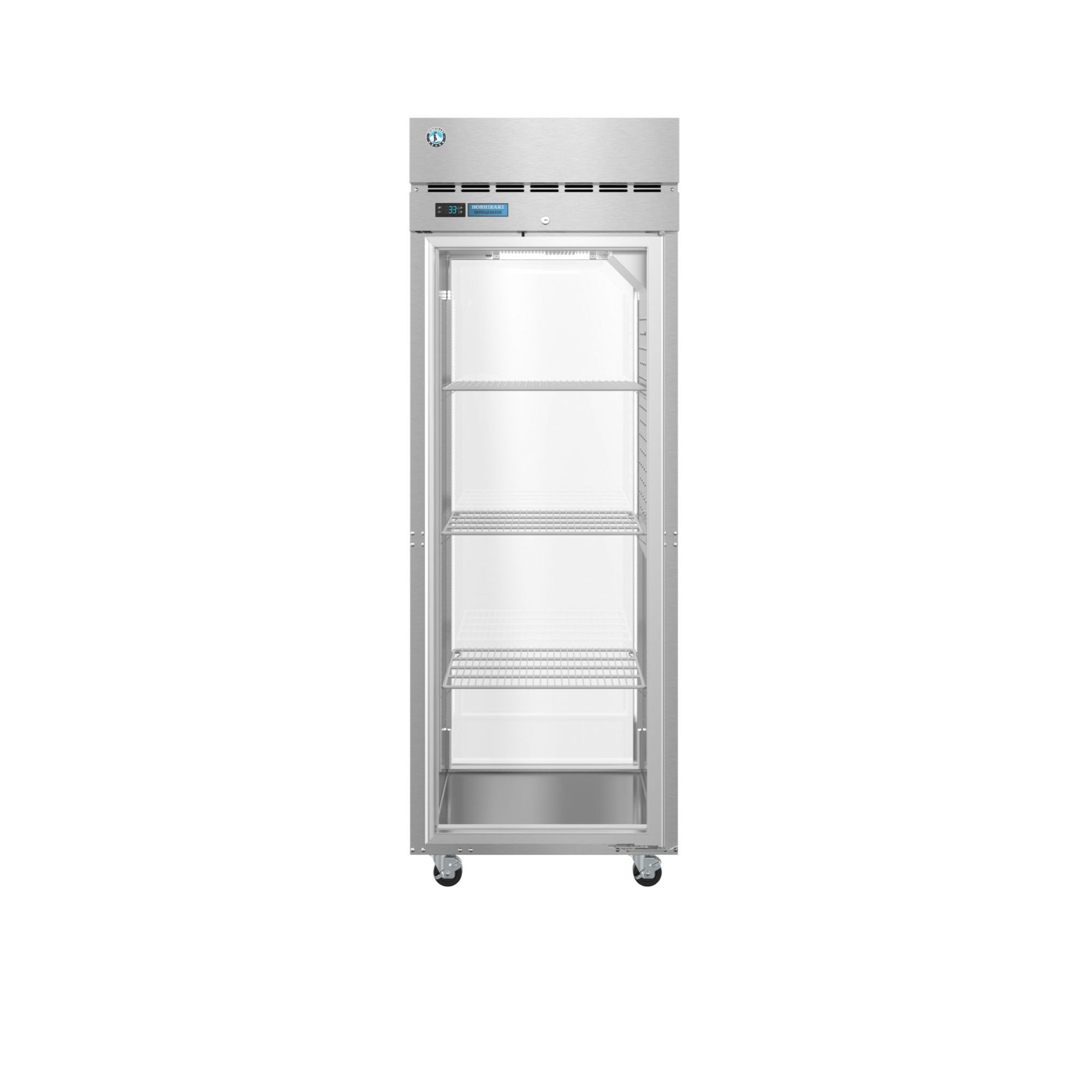 PTR2SSB-HGHG, Refrigerator, Two Section Pass Thru Upright, Half Stainless  Doors with Lock - Hoshizaki America, Inc.